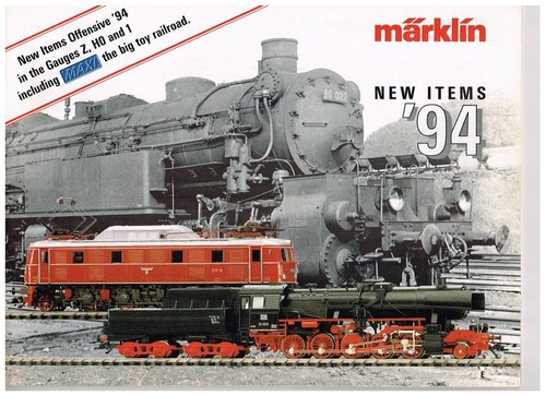Märklin 1994 neupostenkatalog - märklin,