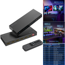 HDMI Matrix 4x2 4K 60Hz 2
