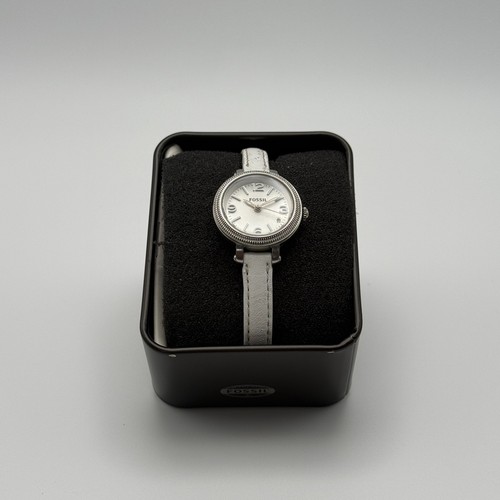 Fossil damen armbanduhr weiß - fossil,