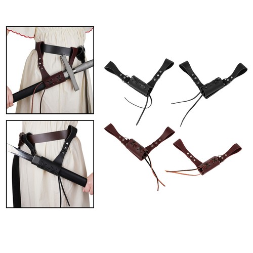 Leder mittelalterschwert - leder,