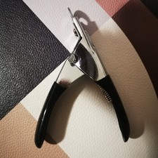 Krallenzange für Hund + Katze mit schwarzem Griff