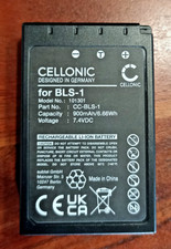 BLS-1 Ersatz Akku für Olympus E-420 E-450 E-410 E-400 E-420 E-620 E-600 Pen