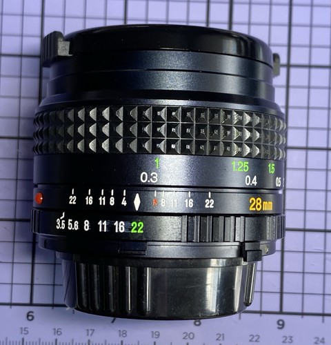 Minolta rokkor 28mm - 28mm, f/3.5
