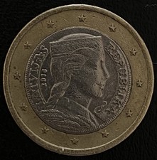 Latvija Lettland 1 Euro