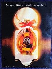 Dimple Whisky, "12 Jahre alter Scotch-Whiskey" originale Werbung aus 1987