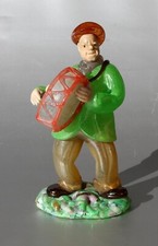Glasfigur Musiker Zelezny