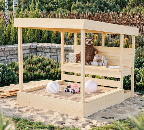 Sandkasten max mit dach - max,