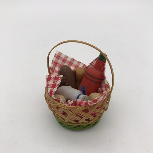 Alter kleiner picknickkorb - alter,