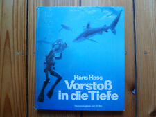 BUCH Hardcover ESSO Hans Hass Vorstoß in die Tiefe