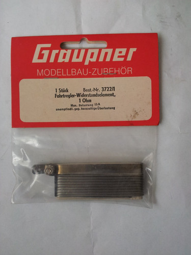 Fahrtregler widerstand ohm - 1,