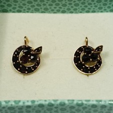 Zauberhafte Granat Ohrringe