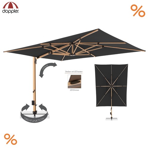 Doppler premium pendelschirm - doppler,