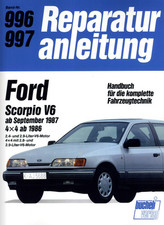 Ford Scorpio V6 (ab 09.1987 / 4x4 ab 1986) Reparaturanleitung Bucheli 996