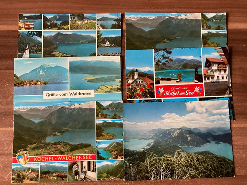 Ansichtskarten walchensee - ansichtskarten,