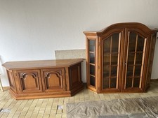 Vitrinenschrank, Eiche