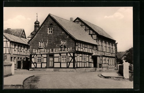 Ansichtskarte rottleberode - ansichtskarte,