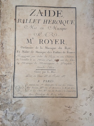 Altes buch royer hue - -, /