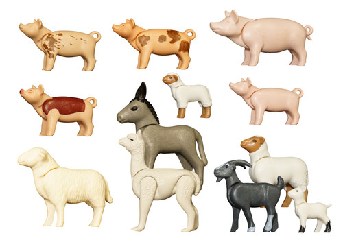 Playmobil bauernhof tiere - tiere, zur