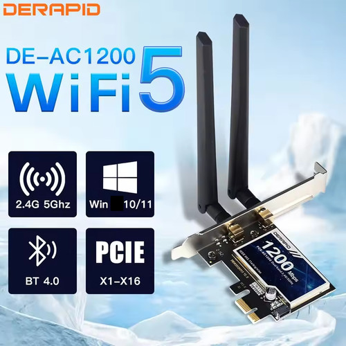 Derapid ac1200 wifi adapter