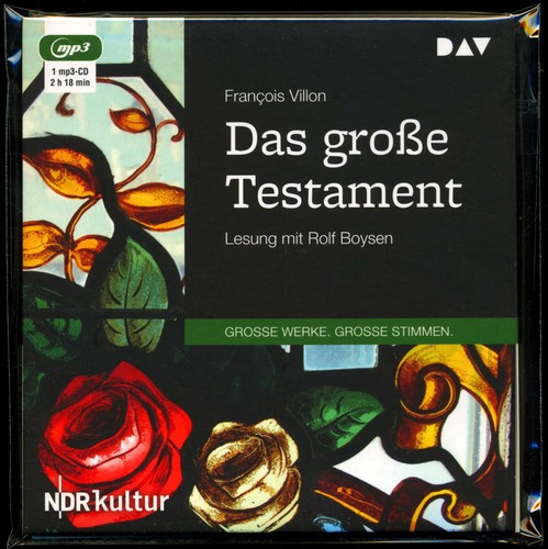 Francois villon das - francois, große