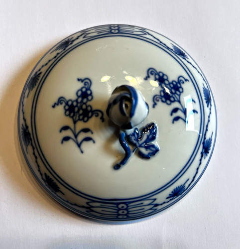 Meissen deckel zuckerdose - meissen,