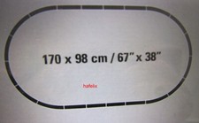 Märklin gleisoval radius - c-gleisoval, m.
