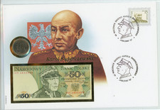 Polen 50 Zloty Banknotenbrief
