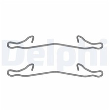 Delphi Zubehör-Satz Bremsklötze Bremsbeläge 826738026 | 938555