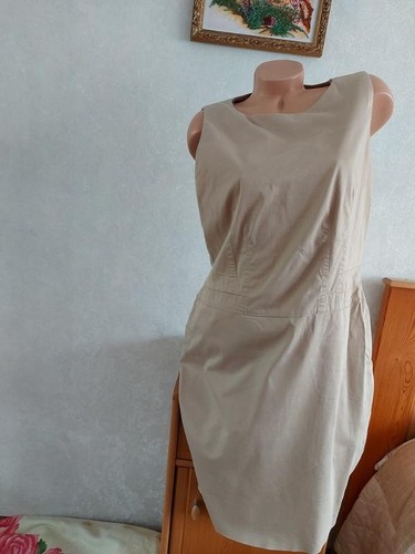 Women hugo boss dress beige - hugo,