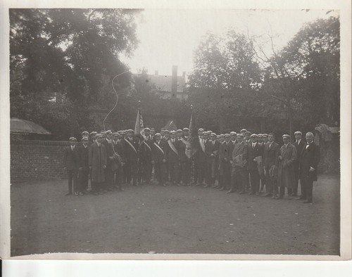 Vintage foto studenten - foto,
