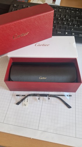 Cartier herren brille randlos - cartier,