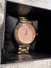 Dkny Damenuhr Armbanduhr Uhr Roségold Strass Zirkonia 16cm Gold Rose