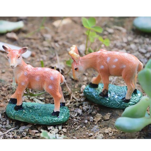 Mini hirsch statue - hirsch, fairy
