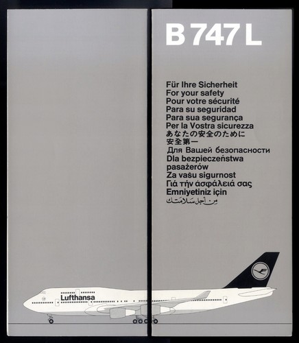 Lufthansa boeing 747 - lufthansa,
