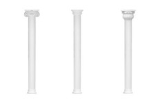 Säulen Halbsäule Dekosäulen