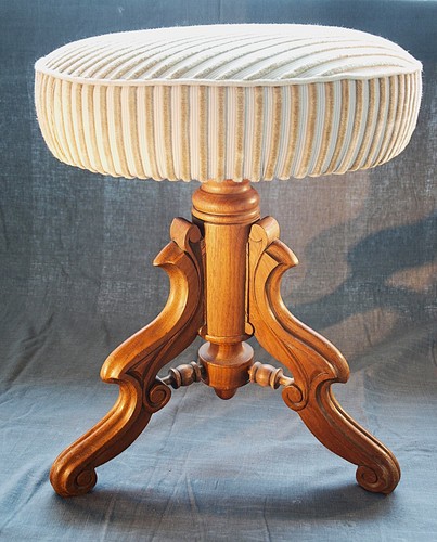 Historischer klavierhocker - historischer,