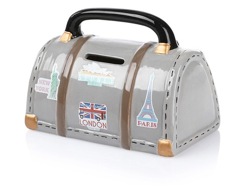 Funx spardose reisetasche - spardose, reisetasche/