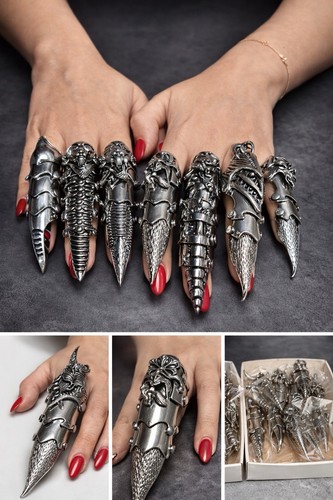 Gothic finger claws krallen - claws, /