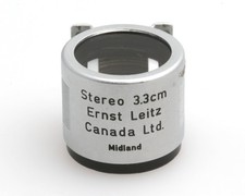 Leica Leitz Canada OIDYO 3,3cm Stereo Sucher für das Leitz Stemar Stereoobjektiv