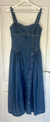 Ausgestelltes jeanskleid - h&m,