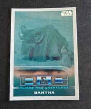 Topps Star Wars The Mandalorian Bantha AC-2 Aliens & Creatures Insert Set 