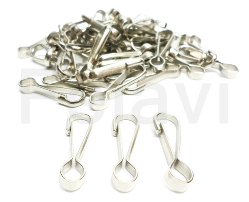 Simplexhaken vernickelt - 50,