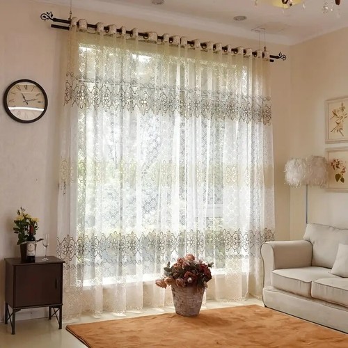 2er set ösenvorhänge - 2er, voile
