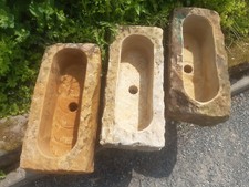 Sandstein Sandsteintrog Pflanztrog Pflanzkübel Antik Alter Steintrog Pflanzstein