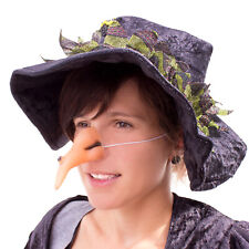 Hexennase Lang Hässlich für Halloween Fasching Karneval Hexe Kostüm Hakennase