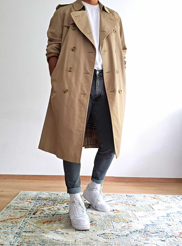 Burberry trenchcoat mantel - burberry,