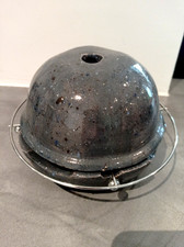 Teelichtofen, Tischkamin, Keramik, Weihnachten