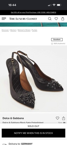 Dolce gabbana sling back - dolce,