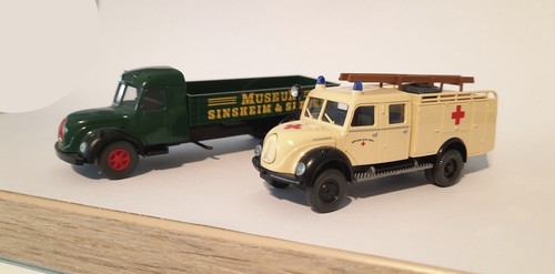 Wiking magirus rundhauber - 2x,