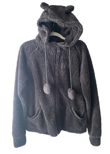 Damen teddy fleecejacke mda - damen,